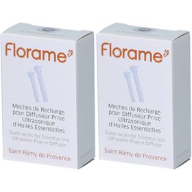 Florame Mèches de Recharge pour Diffuseur Prise Ultrasonique d'Huiles Essentielles