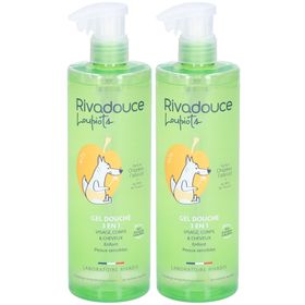 Rivadouche Gel Douche 3 en 1 Loupiots Chapeau l'Abricot