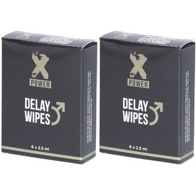 DELAY WIPES 6 lingettes x2