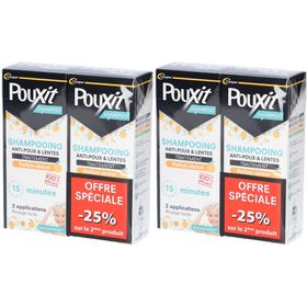 Pouxit Anti-luizen- en Netenshampoo Abrikoosparfum
