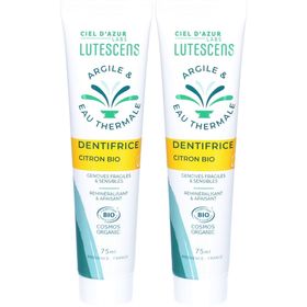 LUTESCENS DENT CITRON BIO 75ML x2
