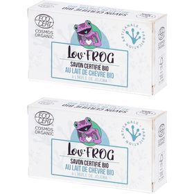 Lov'Frog: biologisch gecertificeerde zeep met biologische geitenmelk