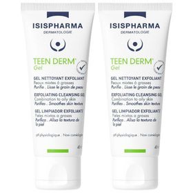 TEEN DERM GEL NETT EXFOLIANT 40ML x2