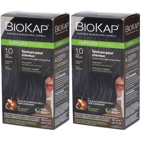 Biokap Nutricolordelicato Haarkleurmiddel 1.0 Natuurlijk Zwart
