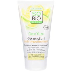 Bio Etic Clean'Yuzu Exfoliërende Gel tegen oneffenheden