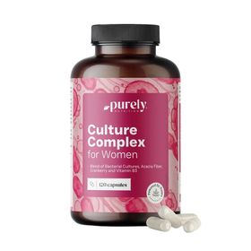 Purely Vrouwencomplex met microbiële culturen