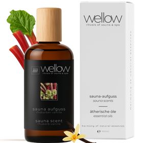 Wellow Sauna-opgieting Rabarber-vanille