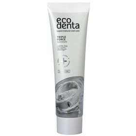 Ecodenta Triple Action Dentifrice Argile Blanche