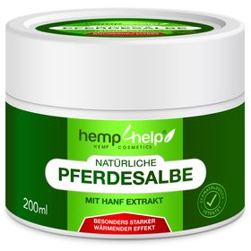 H4H Naturals® Paardenzalf Extra Sterk met Bio-CBD voor Knie, Gewrichten, Nek & Spieren