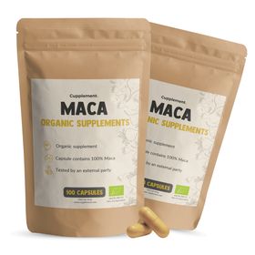 Cupplement® - Maca Capsules 500 mg Biologisch - Combipack