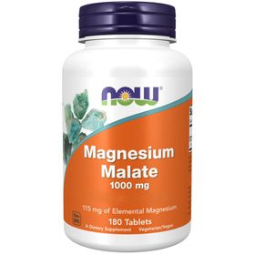 Now Foods Malaat van Magnesium 1000 mg
