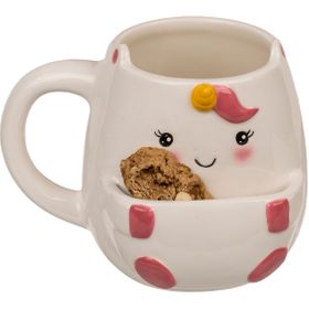 OOTB Drinkbeker met koekvak, Eenhoorn