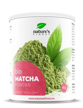 Nature's Finest Matcha Bio Poudre - Thé vert premium