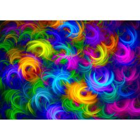 enjoy Puzzel Abstract Neon Springs 1000 Delen