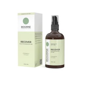 BIOGRINE "RECOVER" CBD-massageolie met citroengras