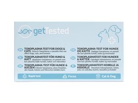 GetTested Test de la toxoplasmose pour chiens et chats
