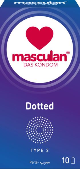 Masculan - Préservatifs à pois