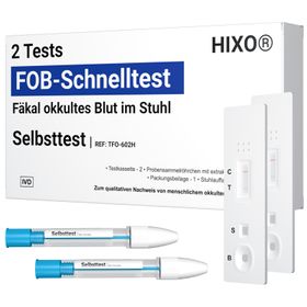 HIXO test rapide FOB – dépistage précoce du cancer colorectal