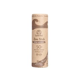 Stick solaire bio Suntribe au zinc SPF 50 teinté