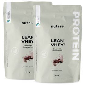 Nutri+ Eiwitpoeder erwten rijst veganistisch - Lean Vhey 2x600g