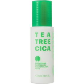 NATURE REPUBLIC Green Derma Tea Tree Cica Emulsion – Zuiverende vochtinbrengende verzorging