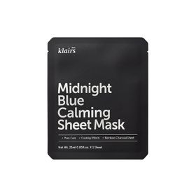 Dear Klairs Midnight Blue Calming Sheet Mask – Kalmerend sheetmasker voor de gevoelige huid