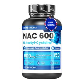 Vitastrong NAC – 150 Comprimés Véganes, Antioxydant Et Détox