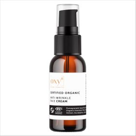 oxy8 Natural Cosmetics ANTI WRINKLE FACE CREAM – Crème anti-rides. Lisse les rides profondes.