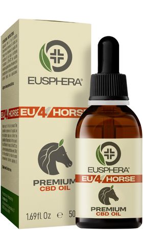 CBD-olie voor de gezondheid van paarden - Eusphera EU4HORSE