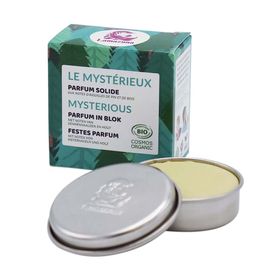 Lamazuna Parfum Solide Mystérieux au parfum d'aiguilles de pin et de bois