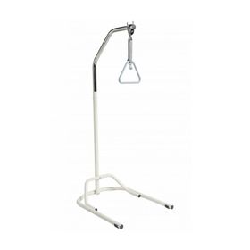 Ausilium bedhefframe met gelakt stalen vloersteun