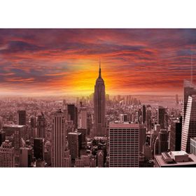 Puzzle enjoy coucher de soleil sur l'horizon New York 1000 parties