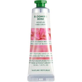 NATURE REPUBLIC Hand & Nature Crème pour les mains Blooming Rose – Soin doux et parfum de rose