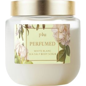 PLU Perfumed White Blanc Sea Salt Body Scrub – rafraîchissant et lissant