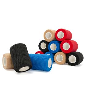 axion® Bandage auto-adhésive de 7,5 cm de largeur, ensemble mixte en 4 couleurs