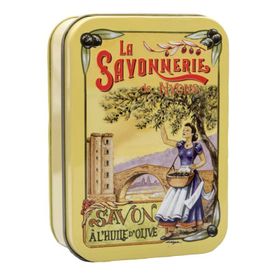 La Savonnerie de Nyons - Metalen doos met zeep - Brug