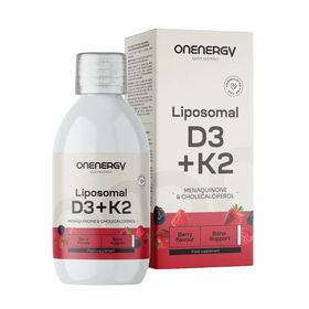OnEnergy Liposomaal Vitamine D3 + K2 – Vloeibaar