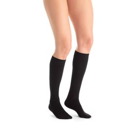 JOBST Ultrasheer Kniekous Klasse 1 Ad Petit Softfit Zwart Large