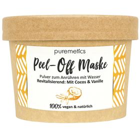 puremetics - Masque Peel-Off "Revitalisant - À la Noix de Coco et à la Vanille"