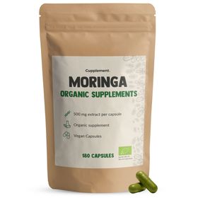 Cupplement - Moringa  500 mg BIO Voordeelverpakking