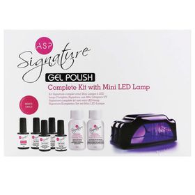 ASP - Kit Complet avec Mini Lampe LED Gel Polish Signature