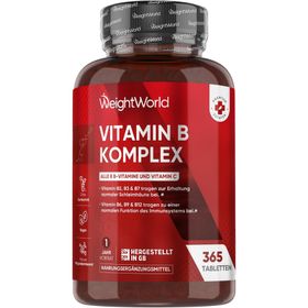 WeightWorld Complexe de Vitamines B + Vitamine C
