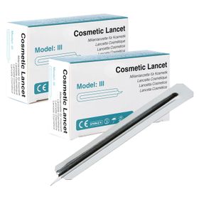 200 stuks milia-lancetten - Steriele lancetten cosmetica - Puistjesverwijderaar