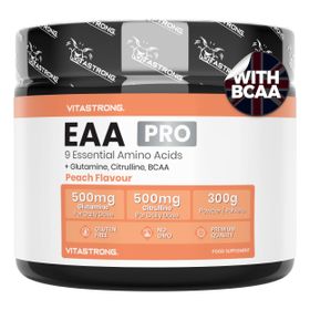 Vitastrong EAA Pro - Perzik, 300 g, Spierherstel & prestaties