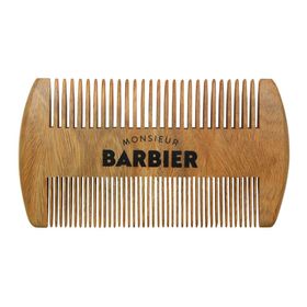 Monsieur BARBIER - Dubbelzijdige baardkam van sandelhout