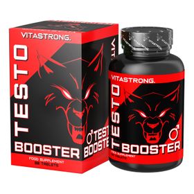 Vitastrong Testobooster – 90 Tabletten, Natuurlijke Hormonale Ondersteuning