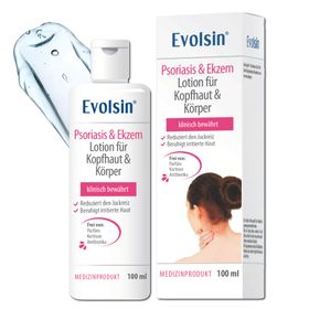 Evolsin® Lotion psoriasis eczeem – hoofdhuid lichaam