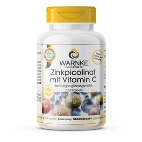 Warnke Vitalstoffe | Zinkpicolinaat met vitamine C