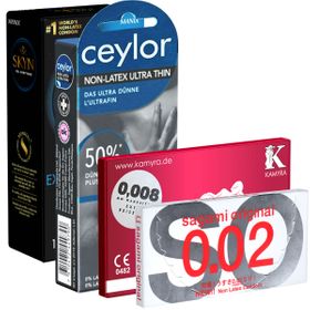 Kondomotheke® Latexvrije condooms assortiment