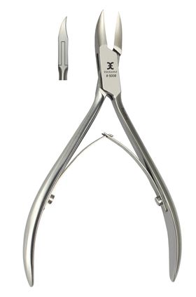 Excellent Solingen Hoeknageltang - gebogen knipmodel